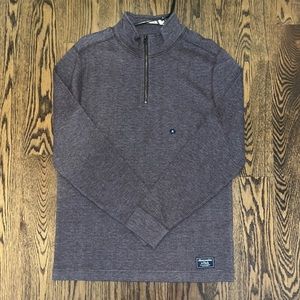 Burgundy Abercrombie and Fitch Quarter Zip.